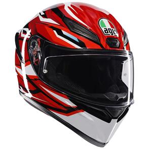 AGV K1 HELMET [LION BLACK/RED/WHITE]